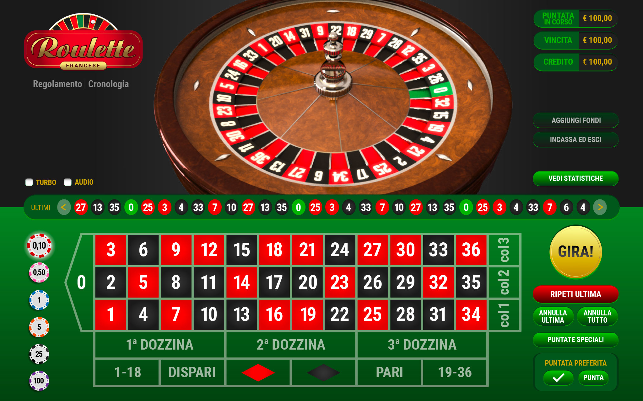 French Roulette | GOL Games – Switch it on